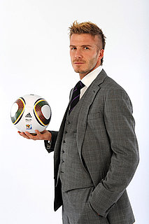 2010 World Cup Start Time and Picture of David Beckham in a Suit