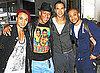 Pictures of JLS at JFK Airport