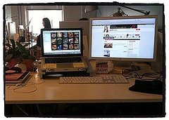 Double Screen Kind of Desk