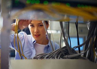 Female Comcast Cable Technicians