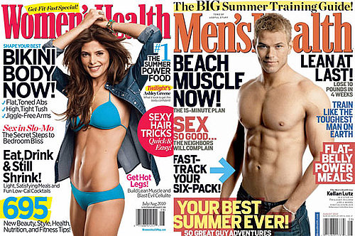 PopSugar Poll: Whose July Cover Is Hotter — Ashley or Kellan's?