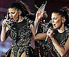 Photos of Fergie at the 2010 World Cup Opening Ceremony with a Claw