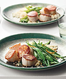 Scallops With Snow Peas and Orange Recipe