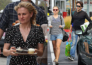 Pictures of Anna Paquin and Stephen Moyer Shopping in LA