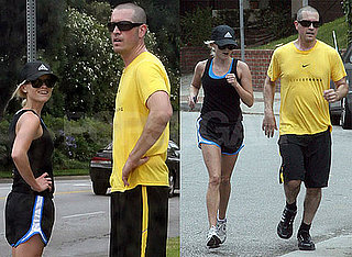 Pictures of Reese Witherspoon And Boyfriend Jim Toth Running in LA