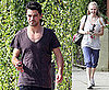 Pictures of Dominic Cooper and Amanda Seyfried Leaving a Hollywood Gym