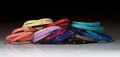 Gorjana Leather Colorful Studded Wrap Bracelets