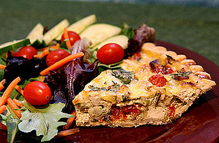Recipe For Tofu, Tomato, and Basil Quiche