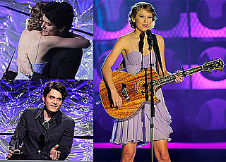 Pictures of John Mayer Presenting Taylor Swift a Songwriters Award in NYC 2010-06-18 13:30:00