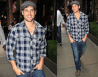 Pictures of Peter Facinelli Walking Around NYC