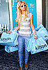 Photos of Paris Hilton with Loads of Kitson Shopping Bags
