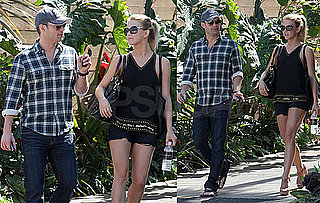Pictures of Ryan Seacrest and Julianne Hough Shopping Together in LA