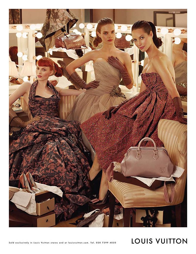 Louis Vuitton's Fall 2010 Campaign Features Three Supermodels Born in Three Different Decades Louis Vuitton's Fall 2010 Campaign Features Three Supermodels Born in Three Different Decades
