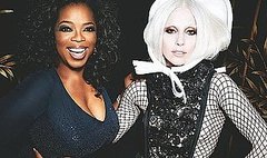 Oprah and Lady Gaga on Vogue-july 2010