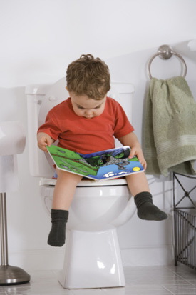 Teach Boys to Sit or Stand While Peeing?