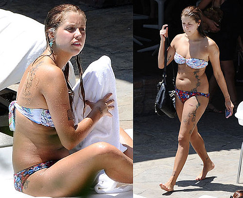 Pictures of Peaches Geldof in a Bikini in Los Angeles 2010-06-25 05:10:00