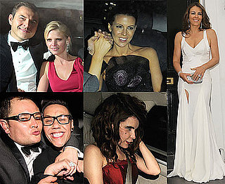 Pictures of Celebrities Arriving and Leaving Elton John's Annual White Tie and Tiara Ball Including Liz Hurley, Kate Beckinsale