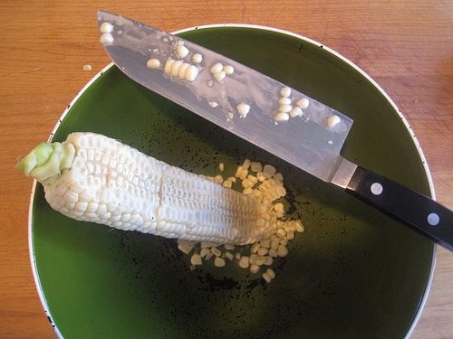How to Cut Corn Off the Cob