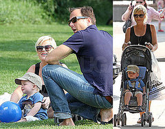 Pictures of Amy Poehler and Will Arnett With Archie