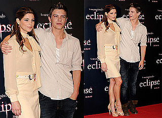 Pictures of Ashley Greene, David Slade, and Xavier Samuel Promoting Eclipse in Madrid