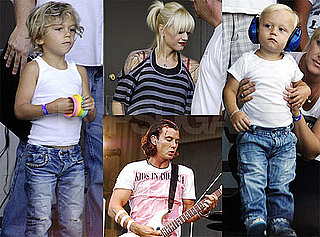 Pictures of Gwen Stefani, Gavin, Zuma, and Kingston Rossdale at Taste of Chicago