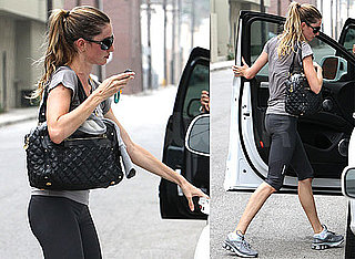 Pictures of Gisele Bundchen Leaving the Gym in LA 2010-06-30 15:00:00