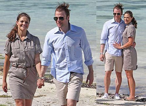 Pictures of Crown Princess Victoria and Daniel Westling Honeymoon in Tahiti After Wedding in Sweden