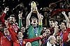 Video of Iker Casillas, Spanish Goalkeeper, Crying at World Cup Finals