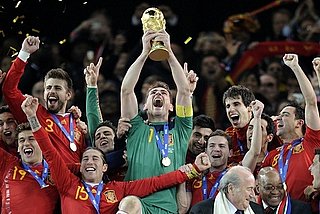 Video of Iker Casillas, Spanish Goalkeeper, Crying at World Cup Finals