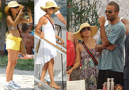 Pictures of Eva Longoria and Tony Parker Vacationing in Croatia