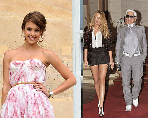 Blake Lively, Jessica Alba, Claire Danes, and More at Paris Fashion Week 2010-07-06 17:30:20
