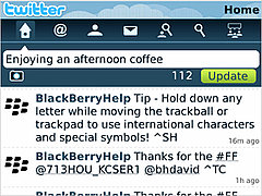 Twitter BlackBerry App Out of Beta