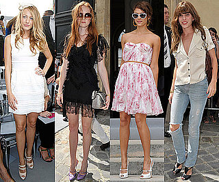 Photos of Celebrities at the Christian Dior Couture Show Autumn Winter 2010 in Paris