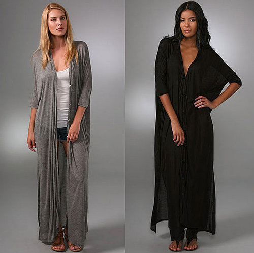 Enza Costa Floor-Length Cardigan