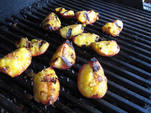 Grilled Peach Salad