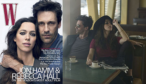 Interview From The Town's Jon Hamm and Rebecca Hall in W 2010-07-14 00:30:21