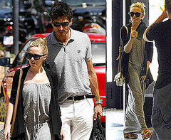 Pictures of Kylie Minogue and Andres Velencoso in Ibiza!