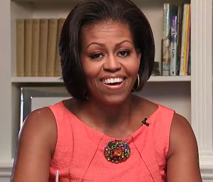 Michelle Obama Discusses Let's Move! and How They Encourage Balance When It Comes to Eating