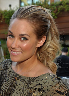 Pictures of Lauren Conrad's Stacked Ponytail Pictures of Lauren Conrad's Stacked Ponytail