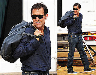Clive Owen Does Take-Your-Daughter-to-Work Day on the Set of Intruders