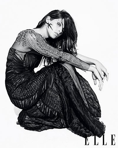 Ashley Greene looks gothic-sexy in ELLE Magazine August 2010