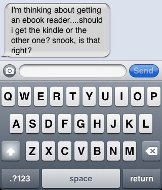 Kindle or Snook?