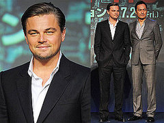 Pictures of Leonardo DiCaprio, Ellen Page, and Joseph Gordon-Levitt at a Tokyo Photo Call For Inception Pictures of Leonardo DiCaprio, Ellen Page, and Joseph Gordon-Levitt at a Tokyo Photo Call For Inception