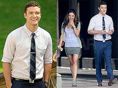 Pictures of Justin Timberlake, Patrica Clarkson, and Mila Kunis on the Set of Friends With Benefits Pictures of Justin Timberlake, Patrica Clarkson, and Mila Kunis on the Set of Friends With Benefits