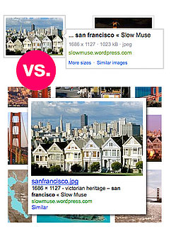Google vs. Bing Image Search