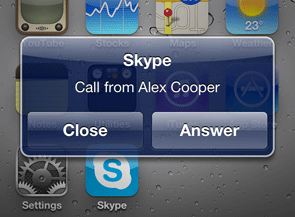 New Update For Skype iPhone App