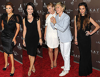 Ellen and Portia Shine in Diamonds and Join Eva, Ashlee, and Kristin For Neil Lane's Big Night