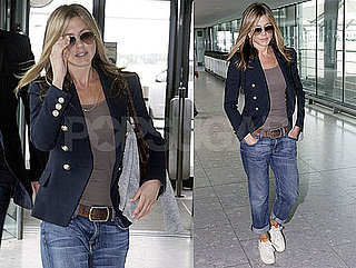 Pictures of Jennifer Aniston Leaving Heathrow