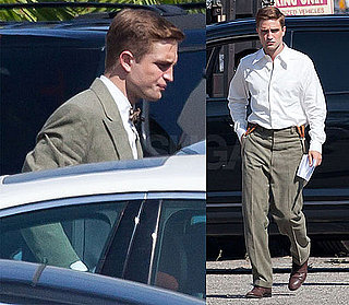 Pictures of Robert Pattinson Filming Water For Elephants at UCLA
