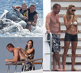 Pictures of Shirtless Guy Ritchie Vacationing With Rocco and Girlfriend Jacqui